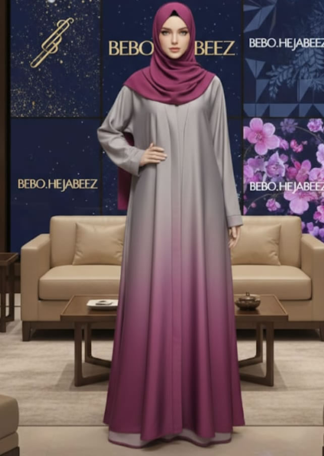 Grey Magenta Gradient