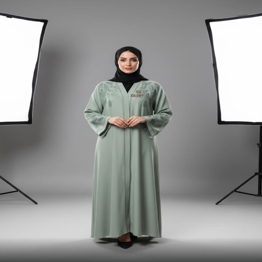 Sage Green Abaya